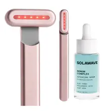 Product image of SolaWave 4-in-1 Radiant Renewal Skincare Wand & Activating Serum Kit