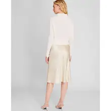 Product image of Club Monaco Silk Charmeuse Midi Skirt