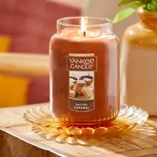 Product image of Yankee Candle Salted Caramel Scented Candle