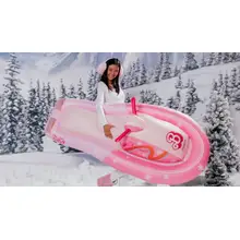 Product image of Barbie The Movie x Funboy Snowmobile Sled Two Pack