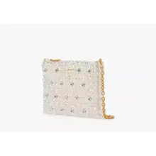 Product image of Purl Flower Beaded Mini Shoulder Bag