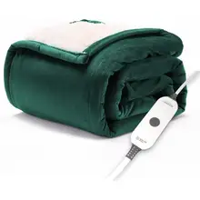 Product image of Sunbeam Royal Mink Sherpa Heated Throw