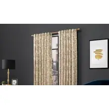 Product image of Scott Living Aubry Shimmering Floral Back Tab Curtain Panel
