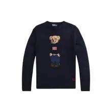 Product image of Ralph Lauren Polo Bear Cotton-Linen Sweater