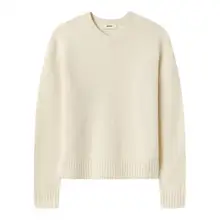 Product image of Buck Mason Brushed Wool Saddle V Neck 