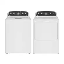 Product image of GE 4.5 cu. ft. Top Load Washer With Cold Plus and 7.2 cu. ft. Dryer with Auto Dry Set