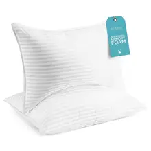 Product image of Beckham Hotel Collection King Size Memory Foam Bed Pillows
