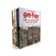 Product image of Harry Potter: The Illustrated Collection - by J K Rowling (Quantity Pack)