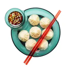 Product image of MìLà Dumpling Dipping Bowl & Chopsticks Set