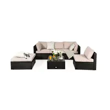 Product image of Costway 6-Piece Outdoor Patio Rattan Furniture Set