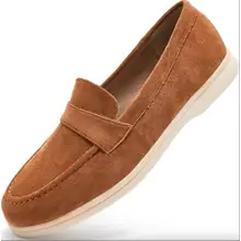 Product image of Hiulycence slip-on suede loafers