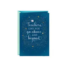Product image of You Go Above and Beyond Thank-You Card for Teacher