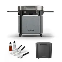 Product image of Steelfire 30-inch griddle + stand holiday bundle