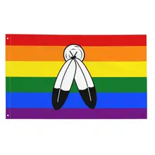 Product image of Two-Spirit Gay Pride Flag
