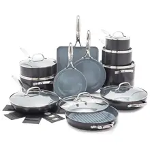 Product image of GreenPan Valencia Pro Ceramic Nonstick 22 Piece Cookware Set