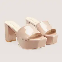Product image of Stuart Weitzman Squarehigh Platform 95 Slide