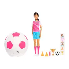 Product image of Barbie Roll and Reveal Soccer Player Doll
