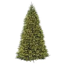 Product image of National Tree Company 12-foot Pre-lit Dunhill Fir with Incandescent Lights