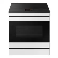 Product image of Bespoke Slide-In Induction Range with AI Hub & Smart Oven Camera