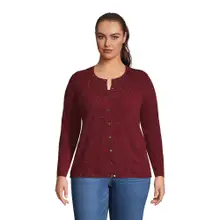 Product image of Lands’ End Cashmere Cardigan Sweater
