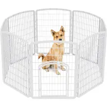 Product image of IRIS USA 34-Inch Exercise 8-Panel Pet Playpen with Door