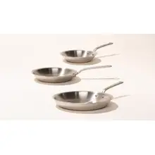 Product image of Made In 3-Piece Stainless Clad Frying Pan Set