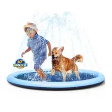 Product image of Vistop Non-Slip 67-Inch Splash Pad for Kids and Dog