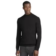 Product image of Jos. A. Bank Tailored Fit Merino Wool Mock Neck Sweater