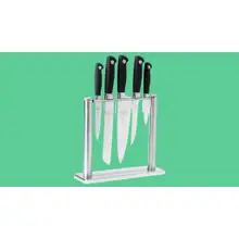 Product image of Mercer Culinary Genesis 6-Piece Forged Knife Block Set