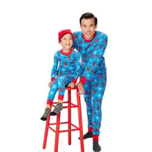Product image of Hanna Andersson Spider-Man holiday matching family pajamas 