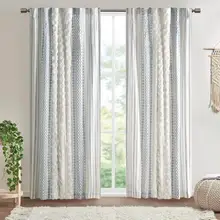 Product image of Ink+Ivy Cotton Boho Window Curtain