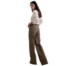 Product image of Banana Republic Lido Wide-Leg Italian Wool Pant