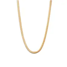 Product image of Bold Herringbone Chain Necklace
