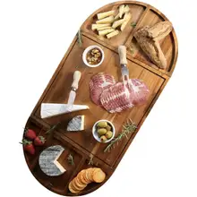 Product image of Synergy Loop 3-Piece Charcuterie & Cheese Board