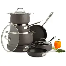 Product image of All-Clad HA1 Hard-Anodized Nonstick 13-Piece Set