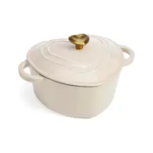 Product image of Paris Hilton Heart-Shaped Enameled Dutch Oven (4-Qt)