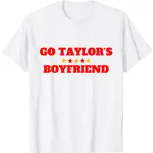 Product image of Go Taylor's Boyfriend Football Fan T-Shirt