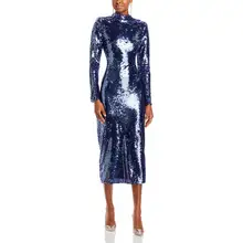 Product image of Self-Portrait Sequined Midi Dress