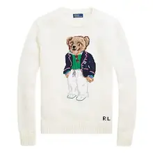 Product image of  Polo Ralph Lauren Polo Bear Cotton Crewneck Sweater