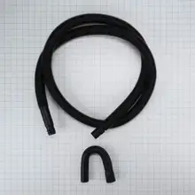 Product image of Whirlpool 8' Black washer drain hose