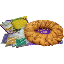 Product image of Traditional Mardi Gras King Cake