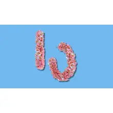 Product image of  Sequin Flower C-Hoop Earrings