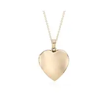 Product image of Blue Nile 18-Inch Sweetheart Locket In 14k Yellow Gold