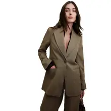 Product image of Banana Republic Lido Sculpted Italian Wool Blazer