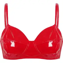 Product image of Zdhoor Wet Look PVC Push Up Bra