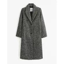 Product image of Abercrombie & Fitch Textured Tailored Topcoat