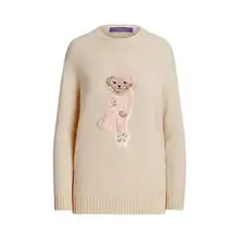 Product image of Ralph Lauren Collection Ballet Polo Bear Cashmere Sweater