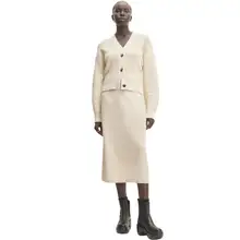 Product image of Everlane Organic Cotton Sweater Midi Skirt