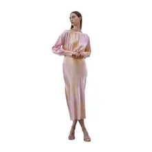 Product image of Lavender Fields Maxi Silk Dress