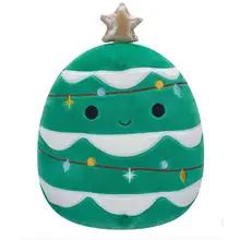 Product image of Squishmallows 8 inch Christmas Tree with Snow Little Plush